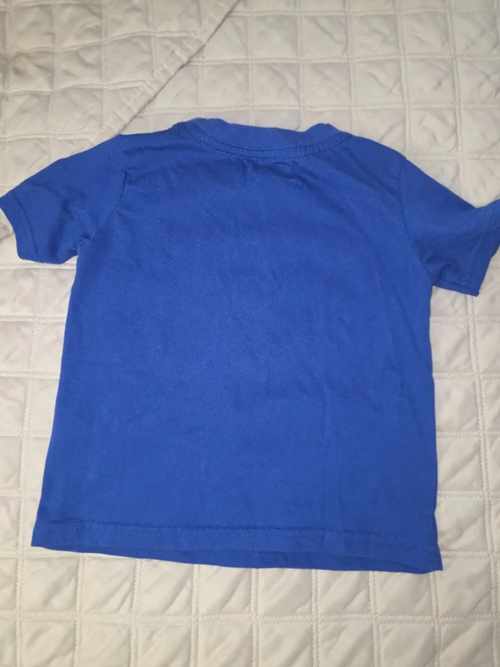 Champion Toddler 2 Piece Outfit Set Blue Logo Tee & Gray Joggers 24M